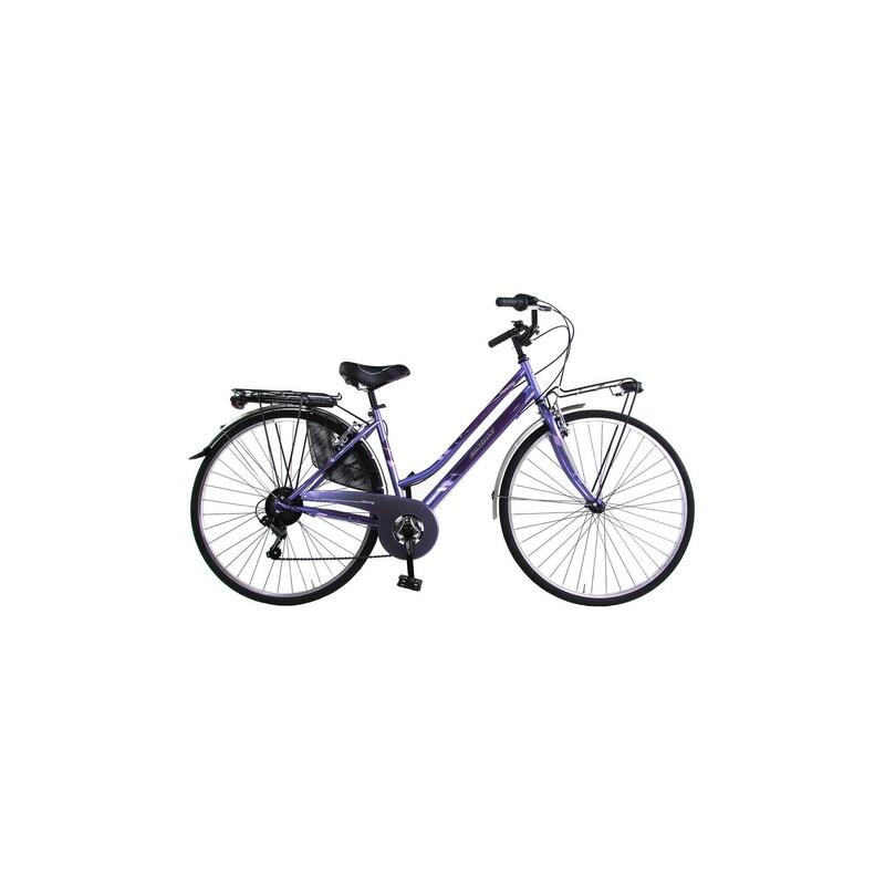 Bicicleta de paseo Moving 28" mujer - Morado