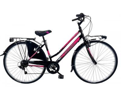 Bicicletta da città MOVING 28" Donna - Azzurro