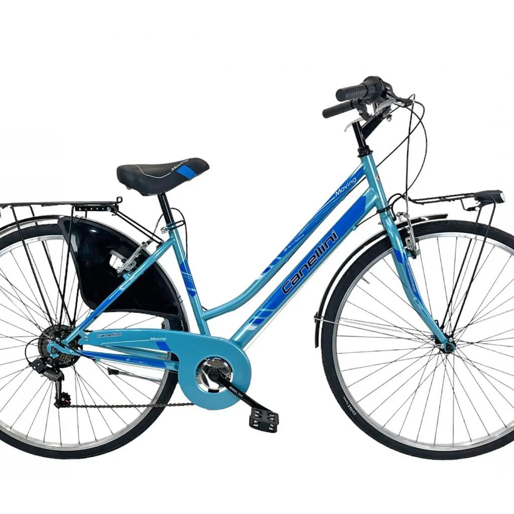 City bike Canellini MOVING 28" woman - Light blue