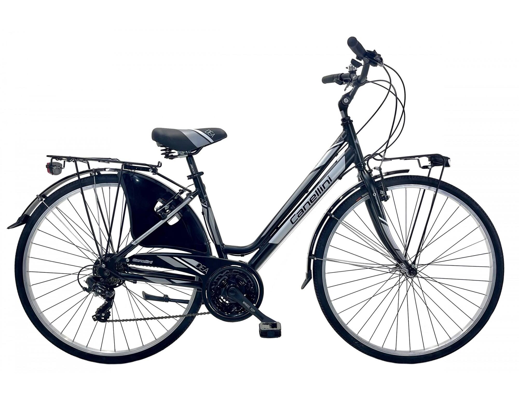 CANELLINI Stadsfiets DEA dame - Zwart