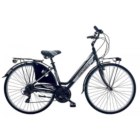 Rower miejski Canellini DEA Aluminium damski - Czarny