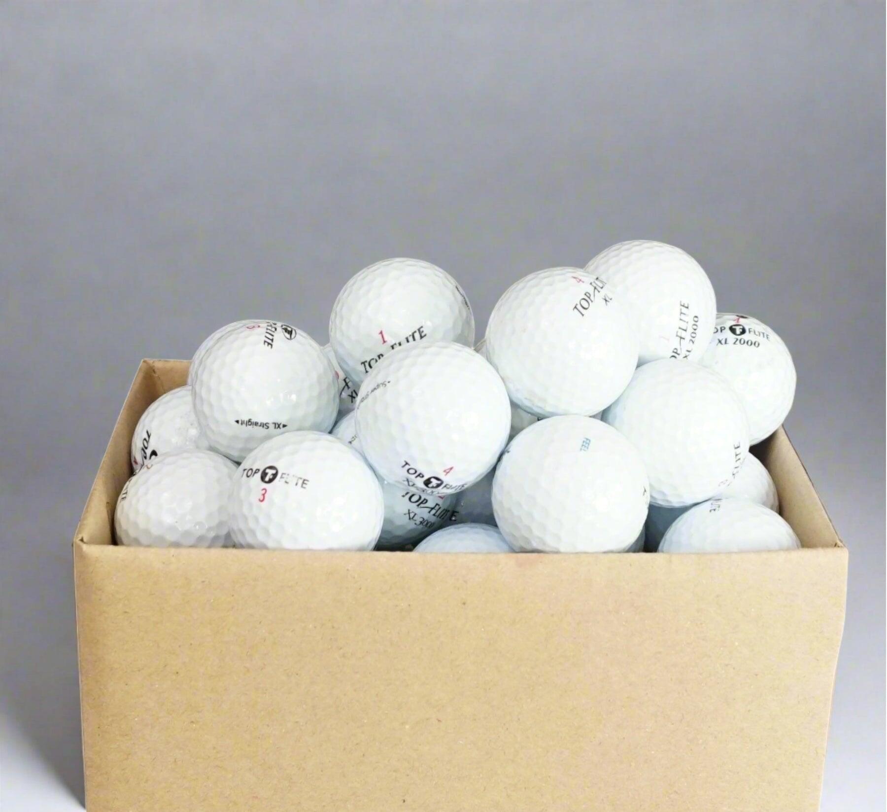 Segunda Vida - 50 Bolas de Golf Mixtas -B- Buen estado 2/3