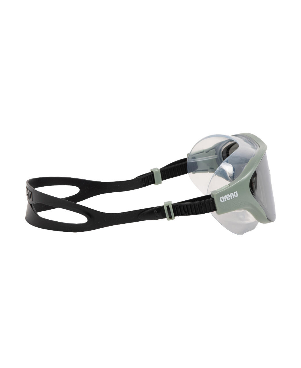 Occhiali da nuoto a specchio Arena The One Mask Black Silver 6/7