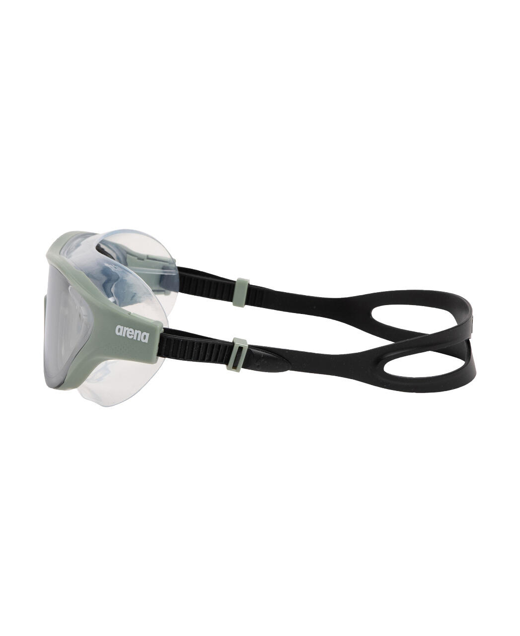 Occhiali da nuoto a specchio Arena The One Mask Black Silver 7/7