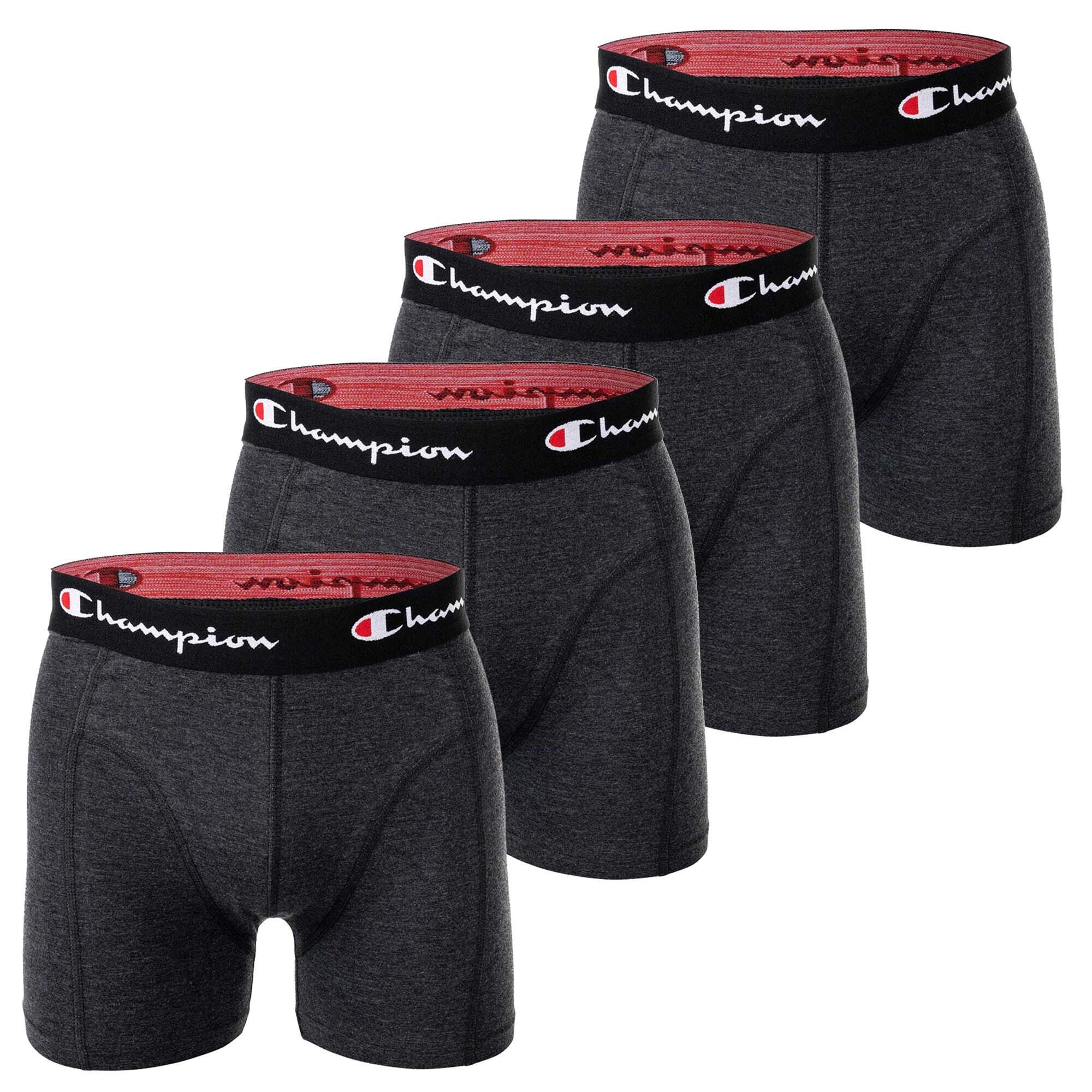 CHAMPION Boxershort Herren 4er Pack Stretch