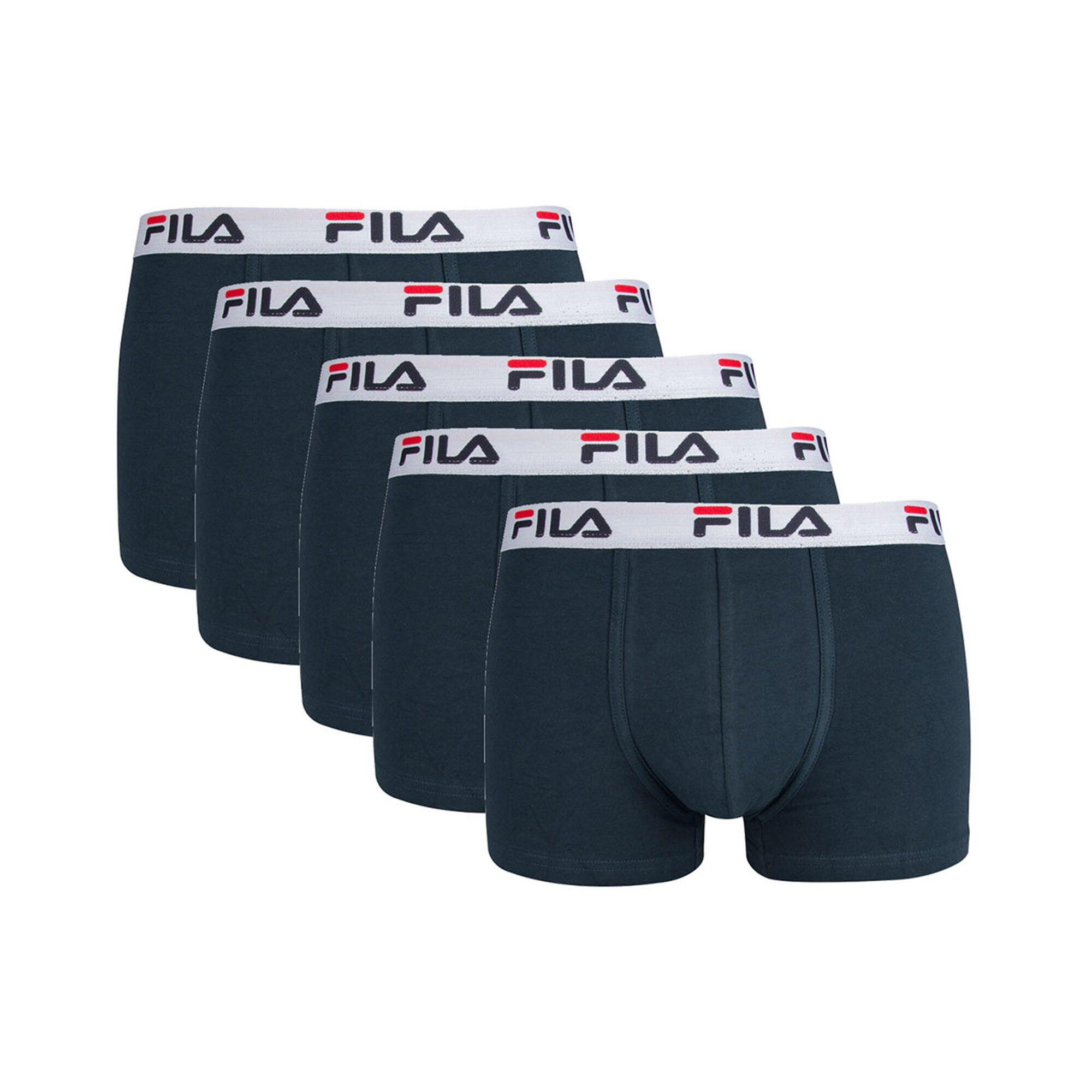 FILA Boxershort Herren 5er Pack Stretch