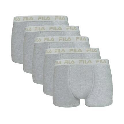 Pack 5 Boxers Gris Fila
