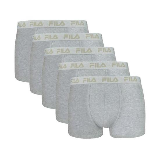 Pack 5 Boxers Gris Fila