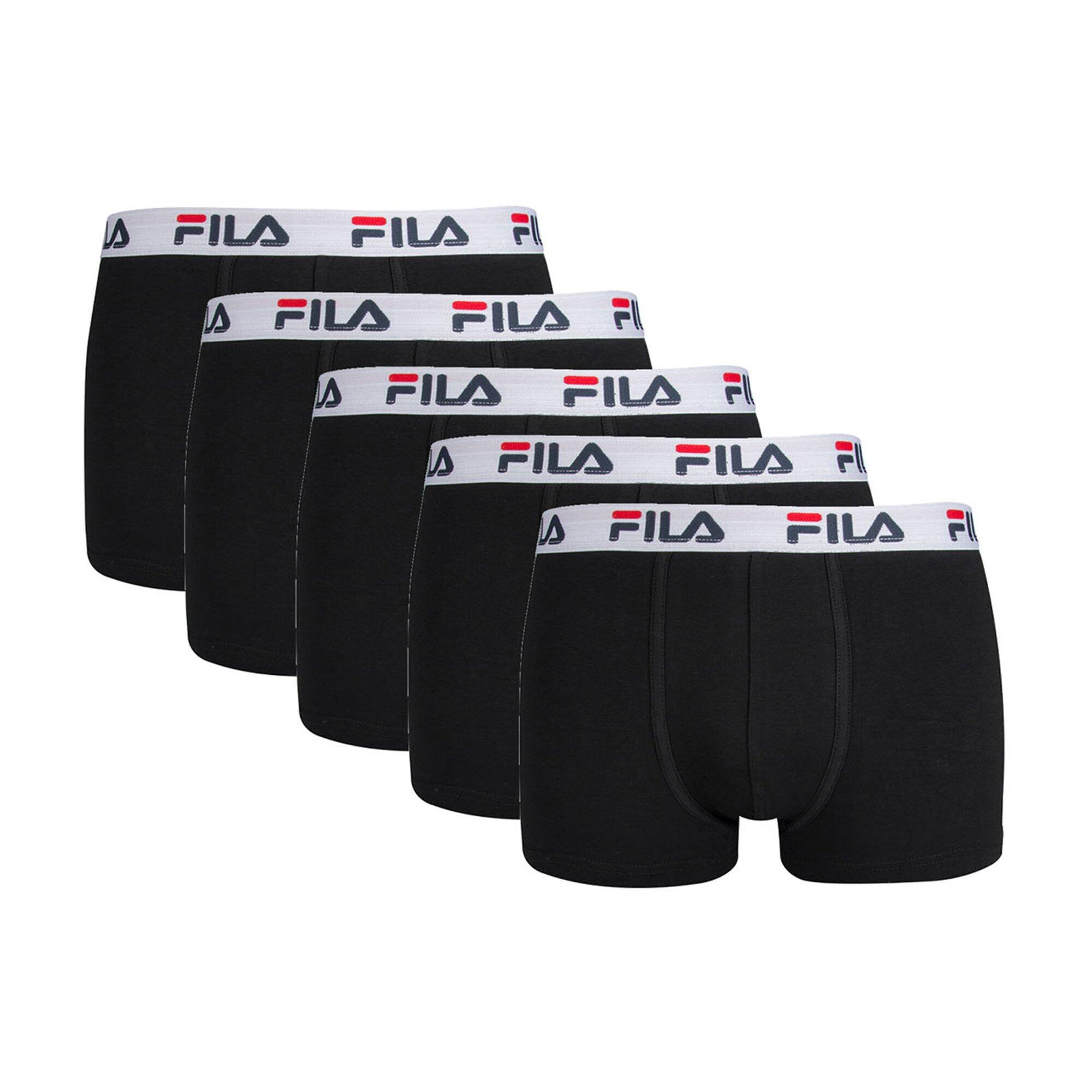 FILA Boxershort Herren 5er Pack Stretch