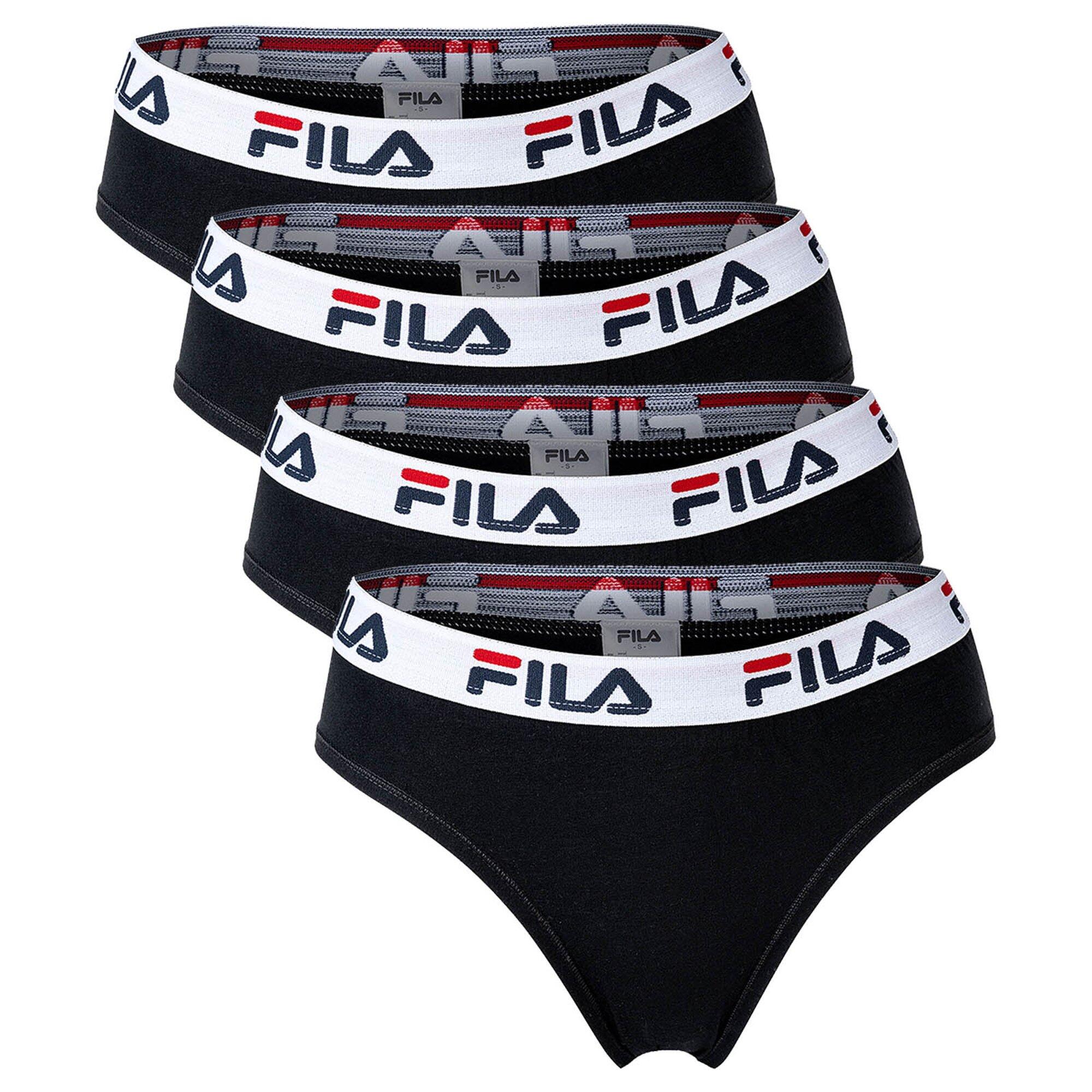 FILA Slip Damen 4er Pack Stretch
