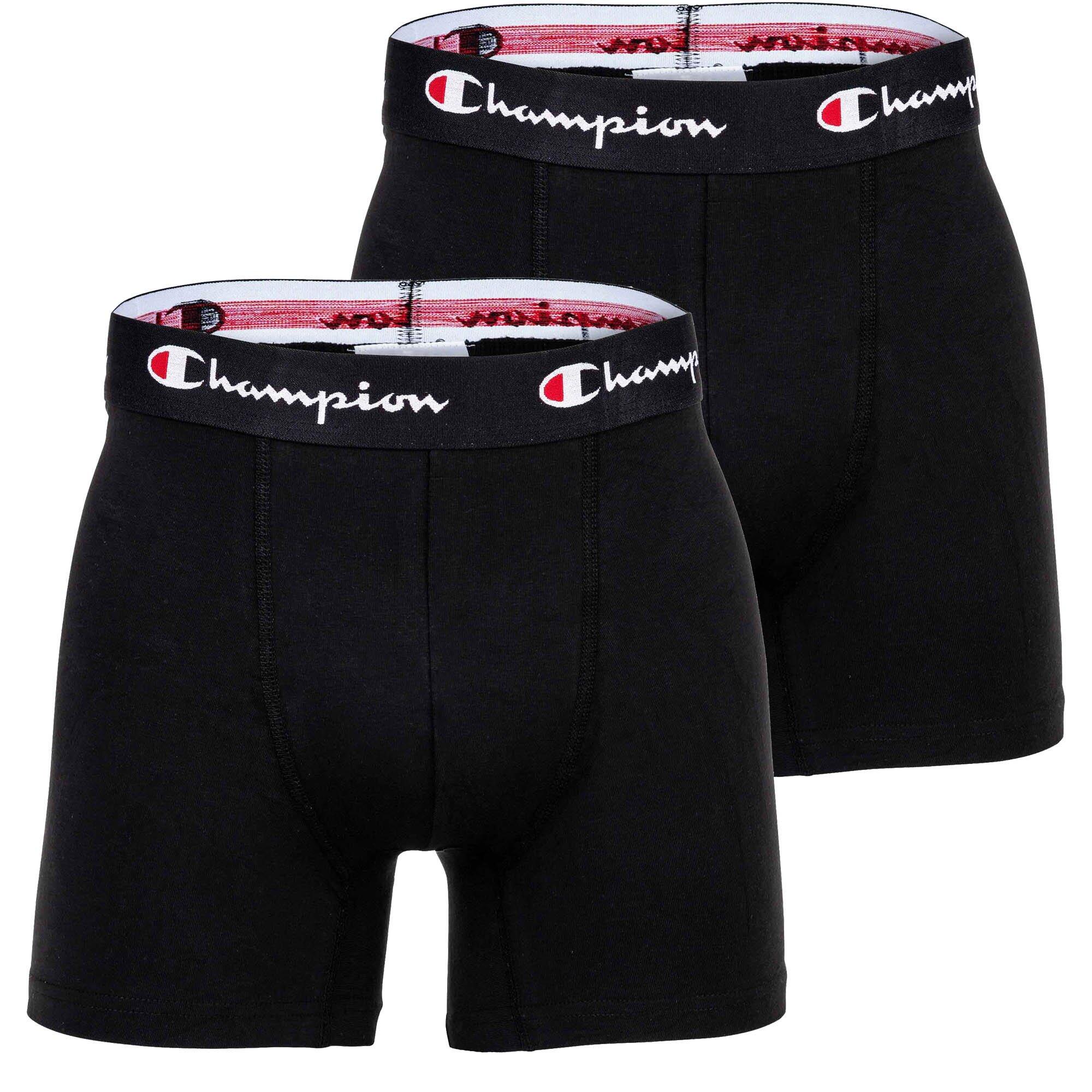 CHAMPION Boxershort Herren 2er Pack Stretch