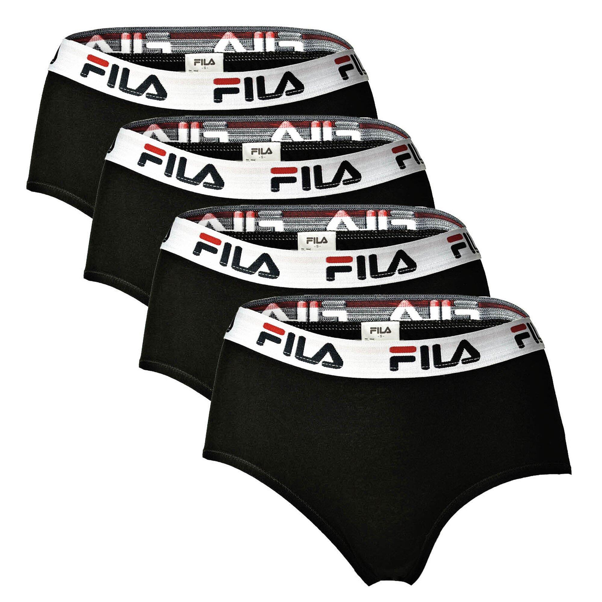 FILA Panty Damen 4er Pack Bequem sitzend