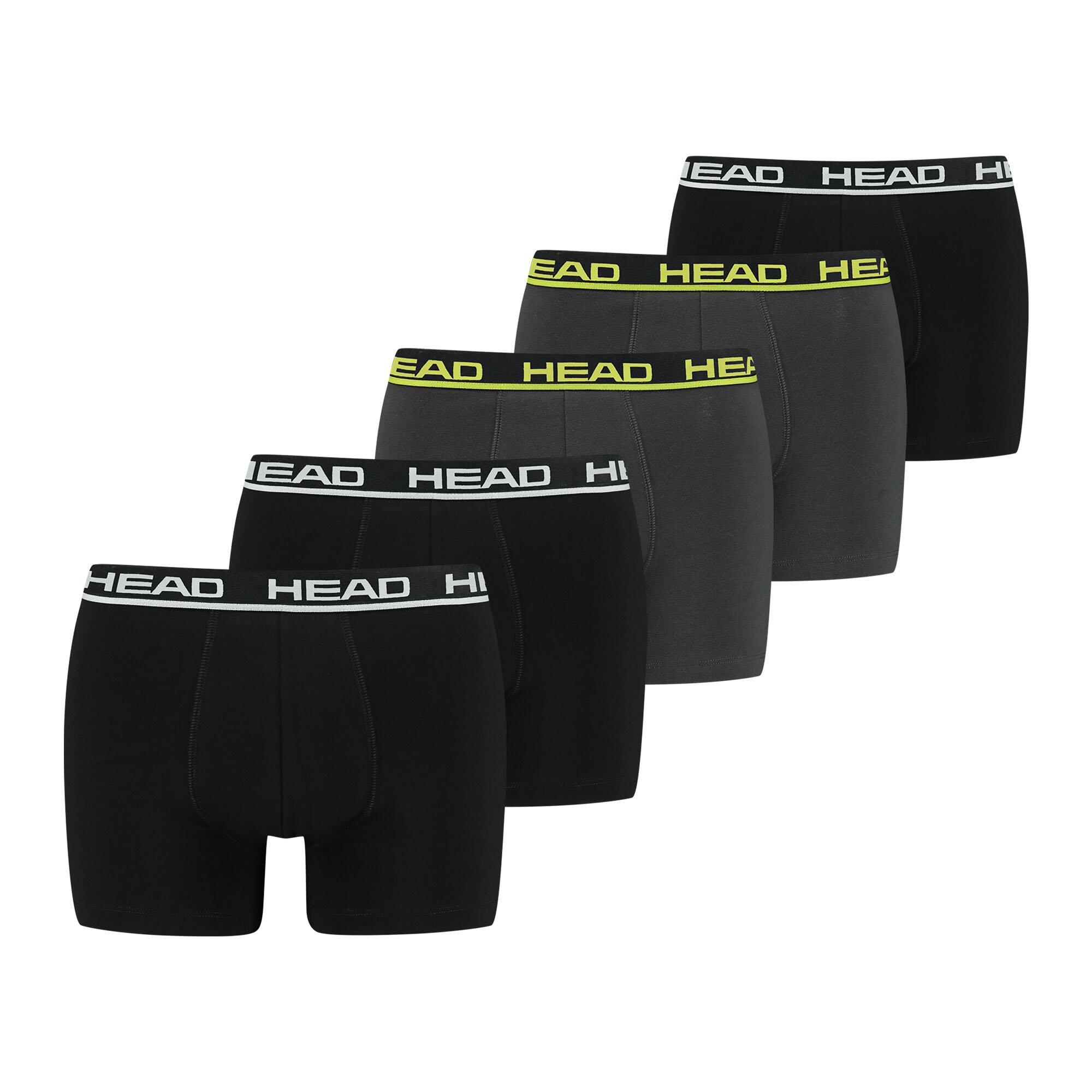 HEAD Boxershort Herren 5er Pack Stretch-HEAD BASIC BOXER 5P ECOM