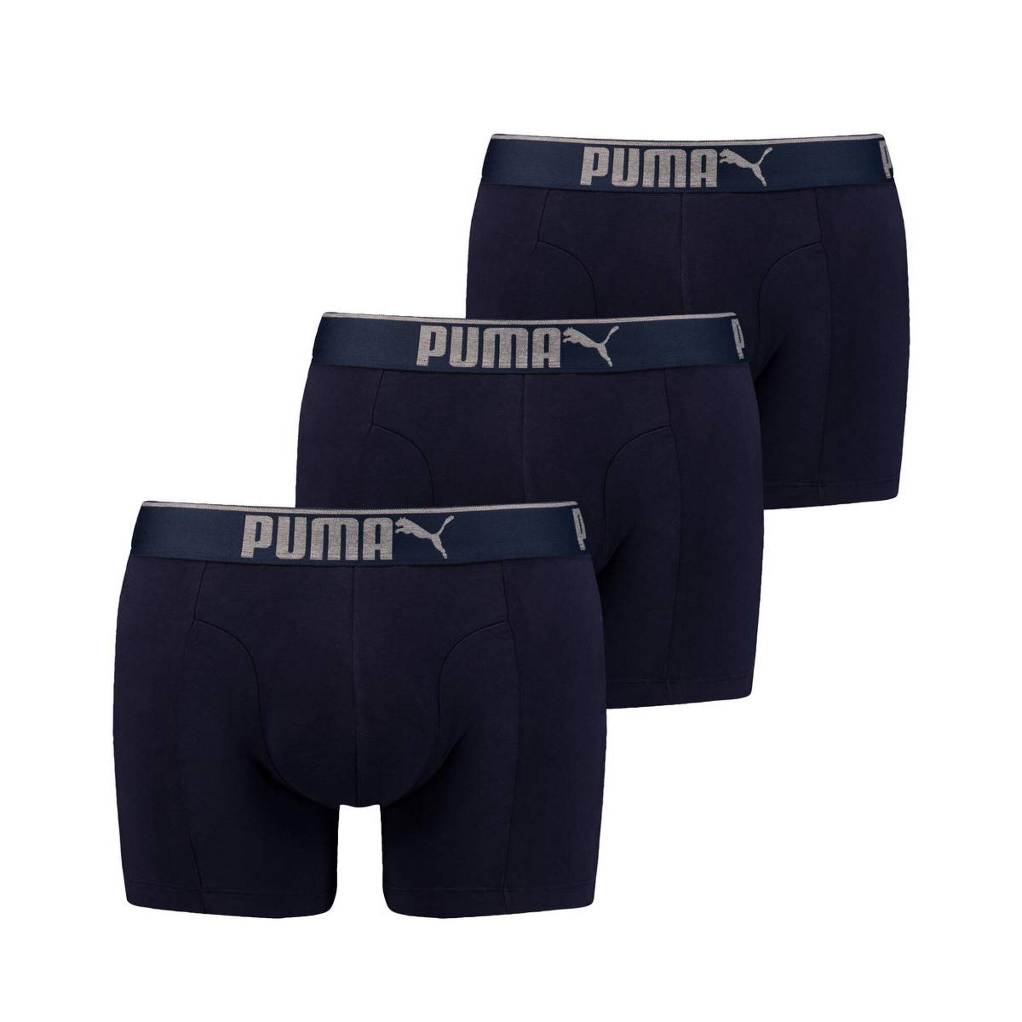PUMA Boxershort Herren 3er Pack Figurbetont