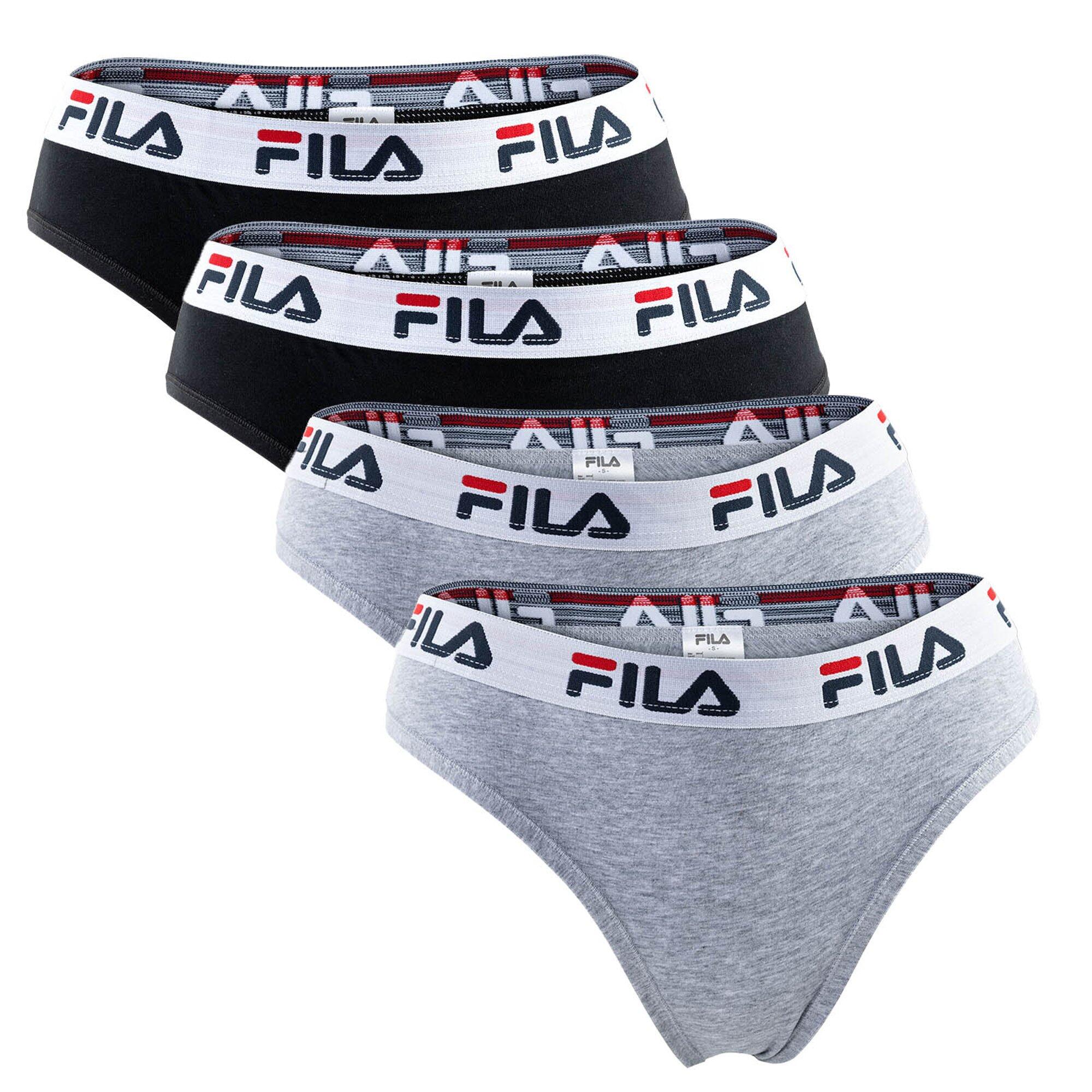 FILA Slip Damen 4er Pack Bequem sitzend