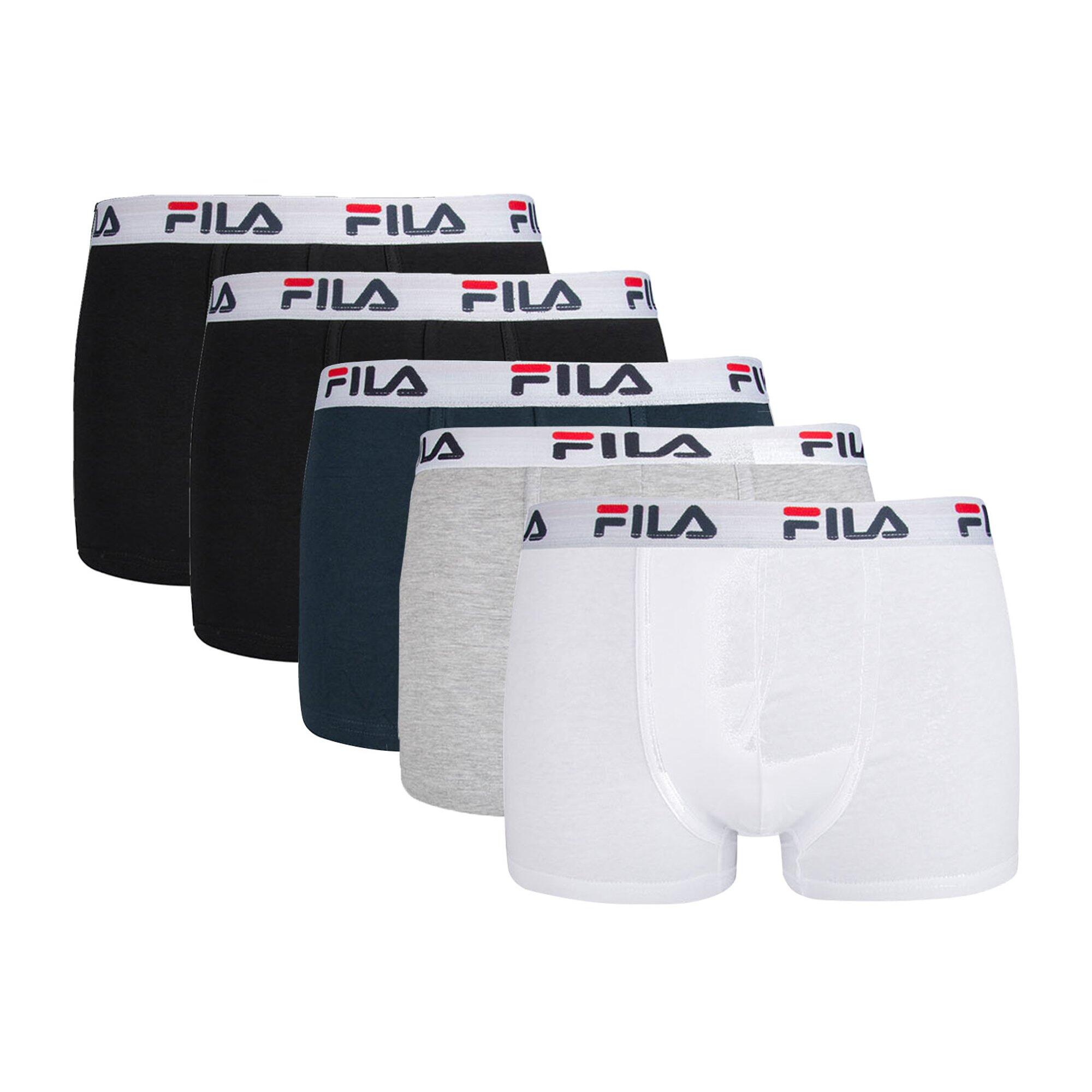 FILA Boxershort Herren 5er Pack Stretch