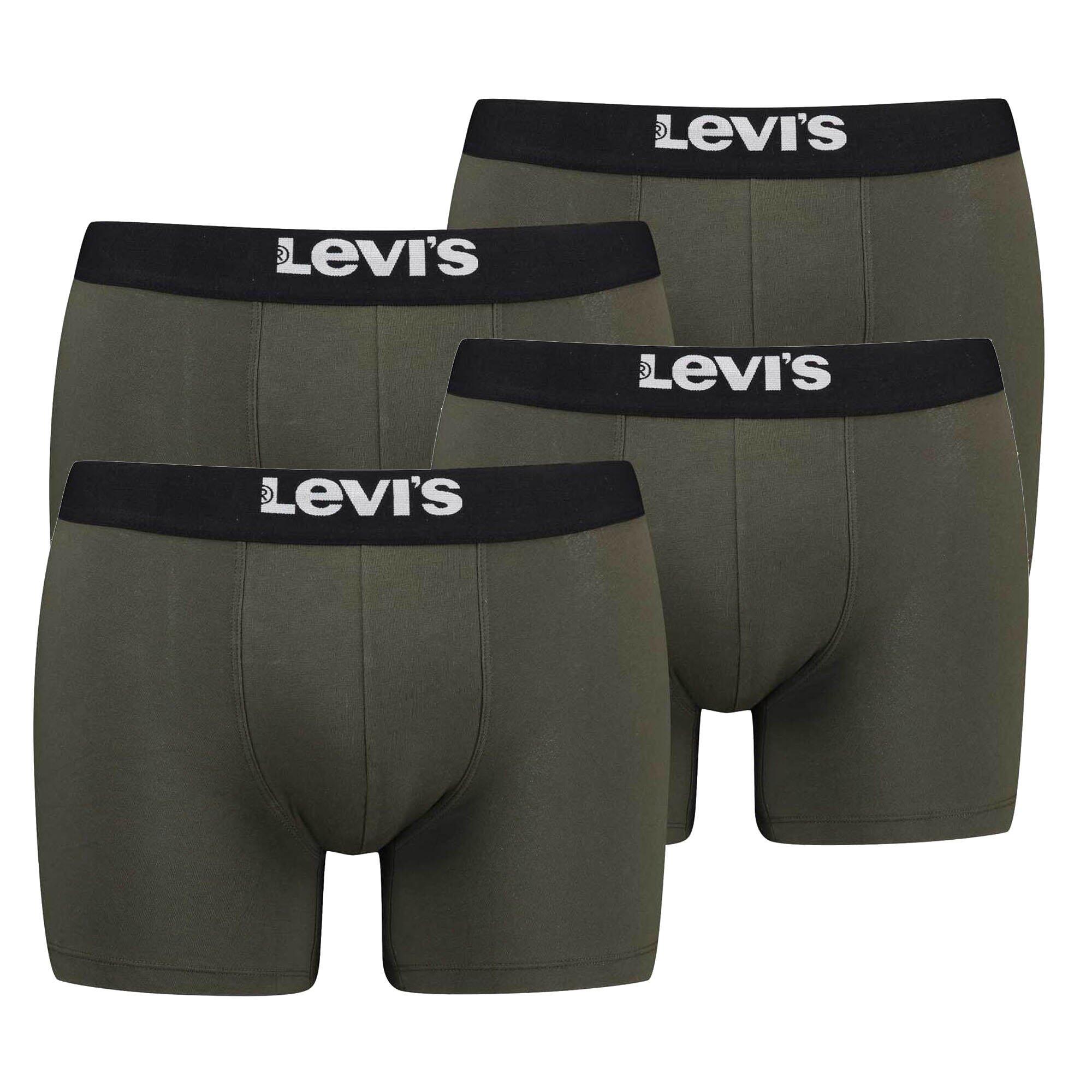 LEVI'S Boxershort Herren 4er Pack Stretch