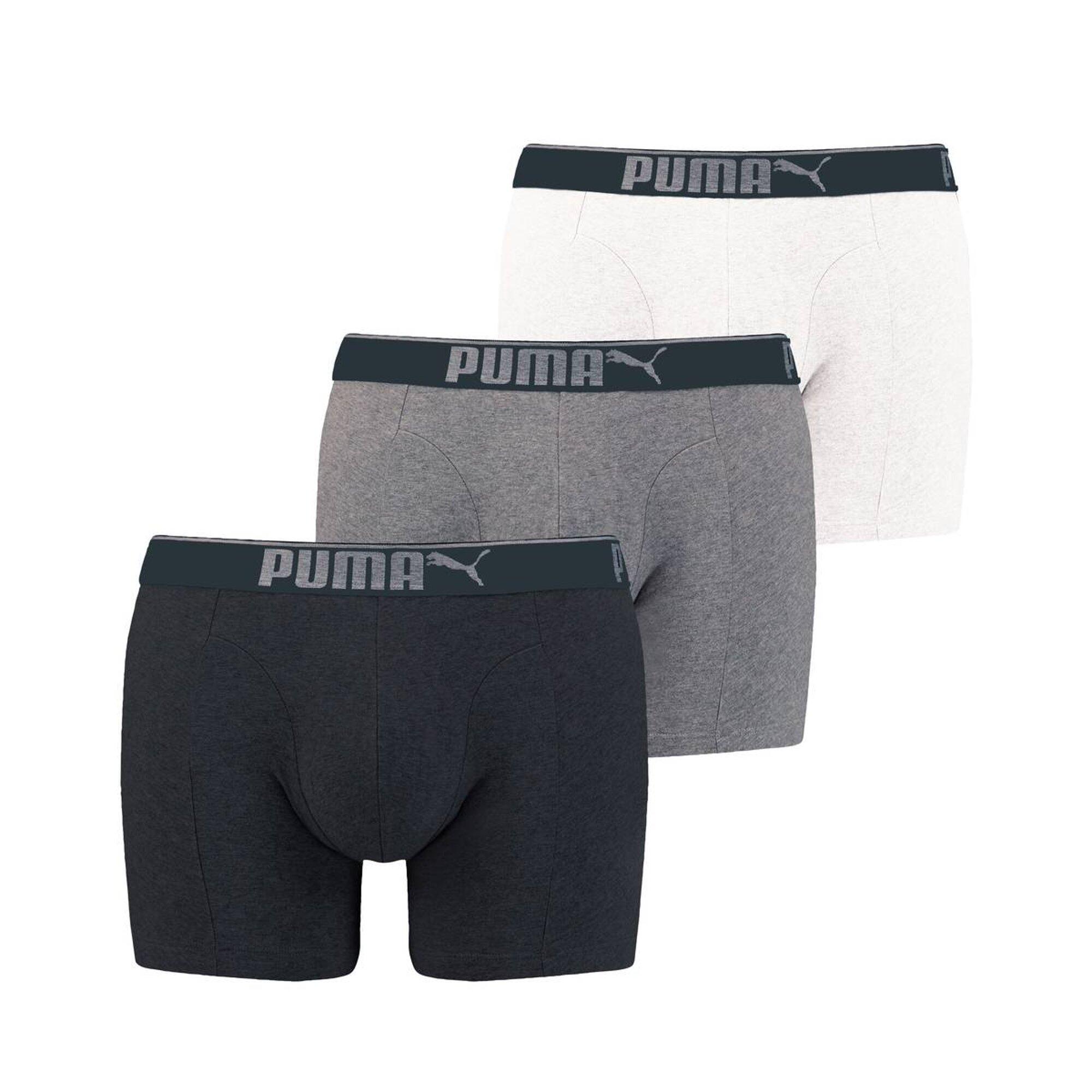 PUMA Boxershort Herren 3er Pack Figurbetont