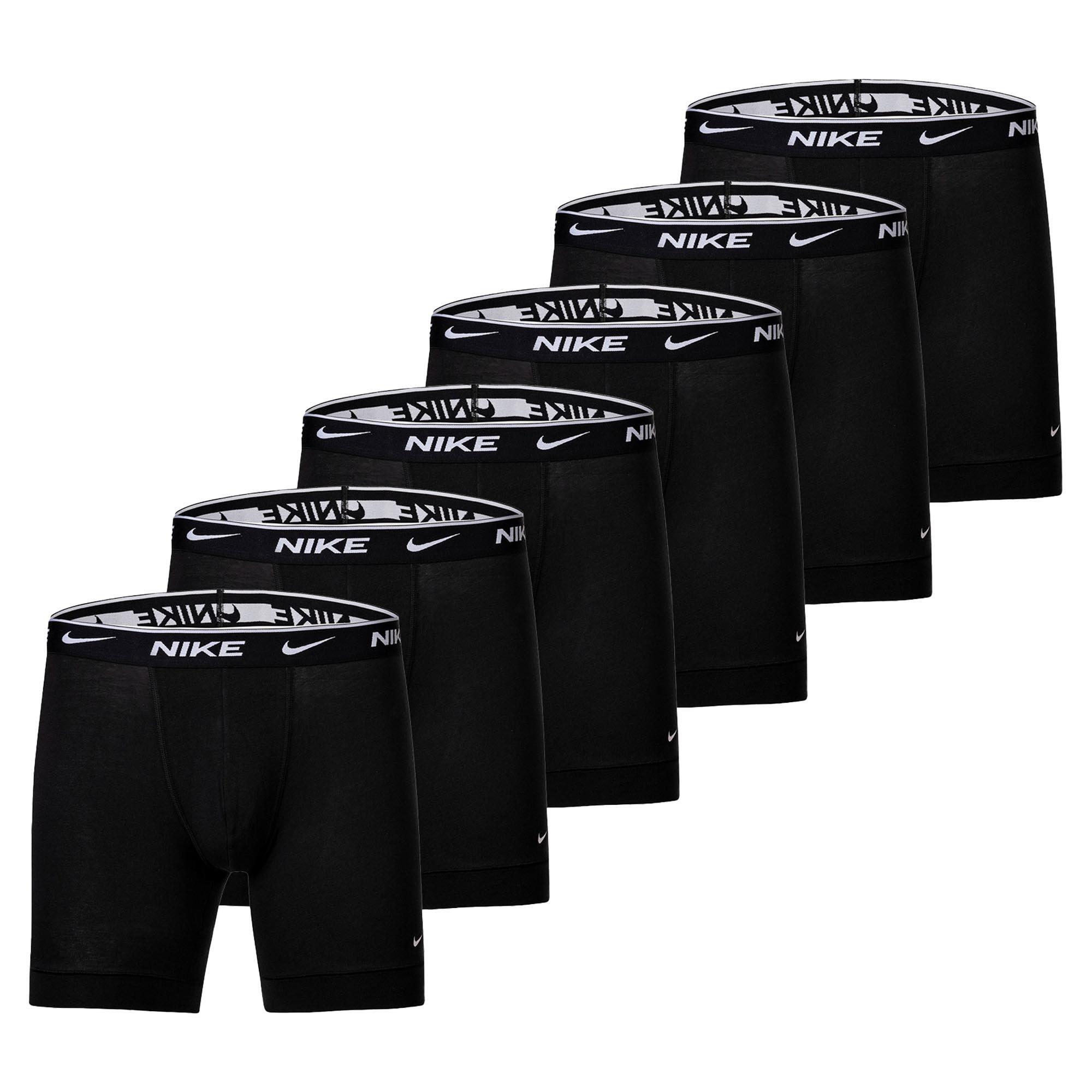 NIKE Boxershort Herren 6er Pack Figurbetont