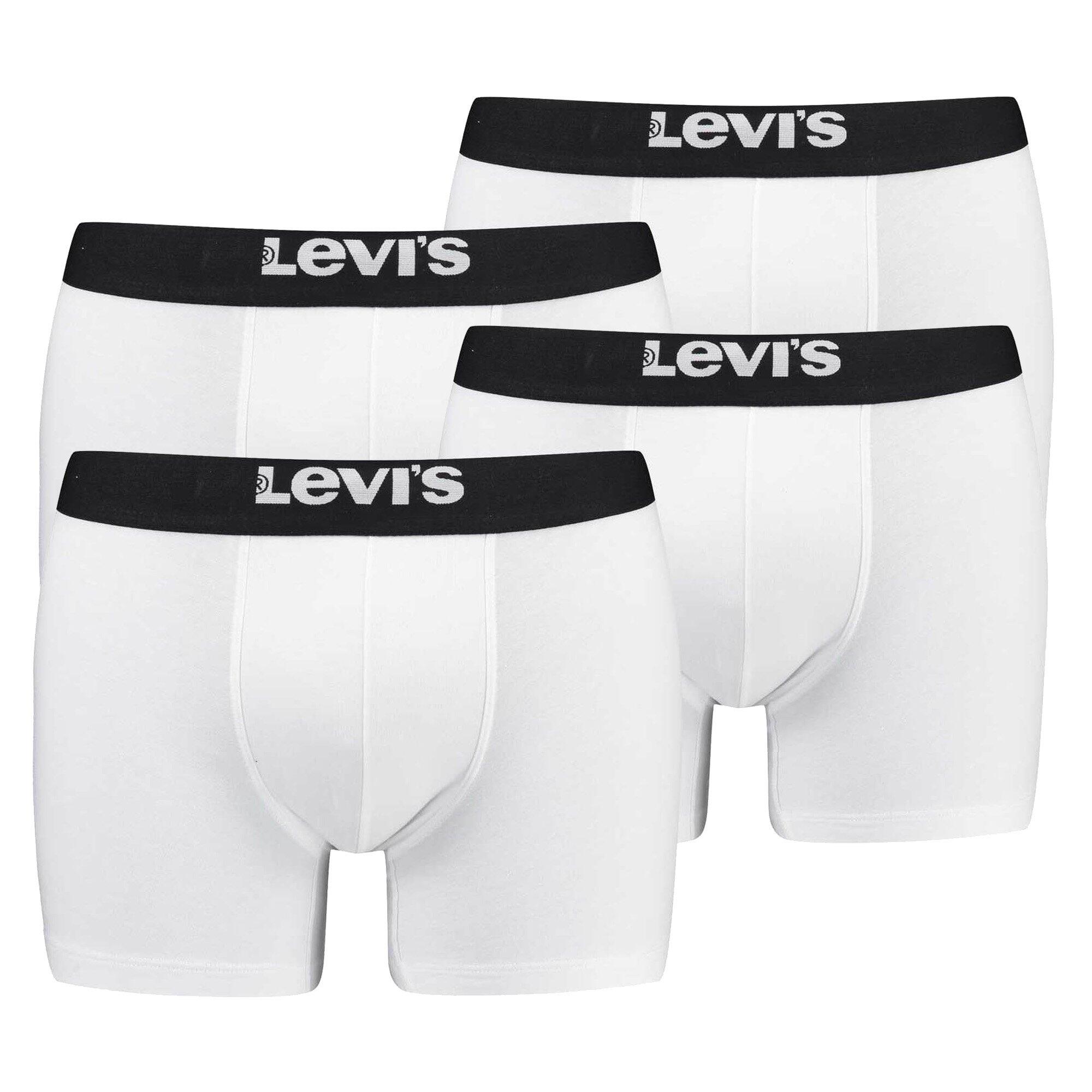 LEVI'S Boxershort Herren 4er Pack Stretch