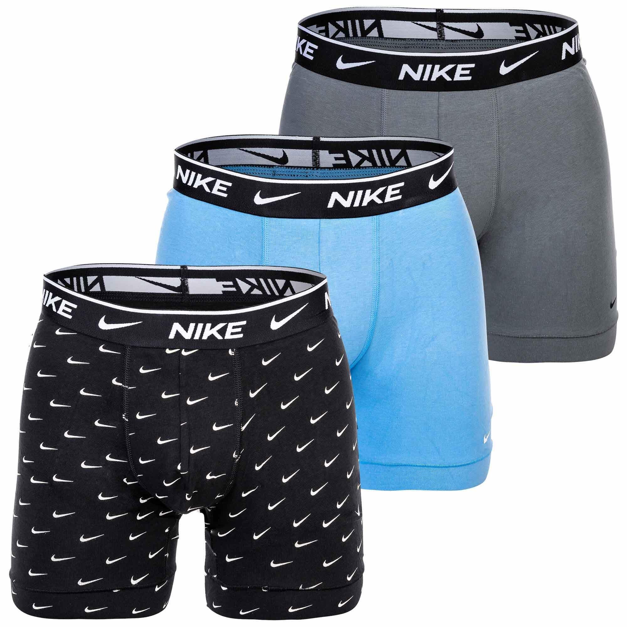 NIKE Boxershort Herren 3er Pack Figurbetont