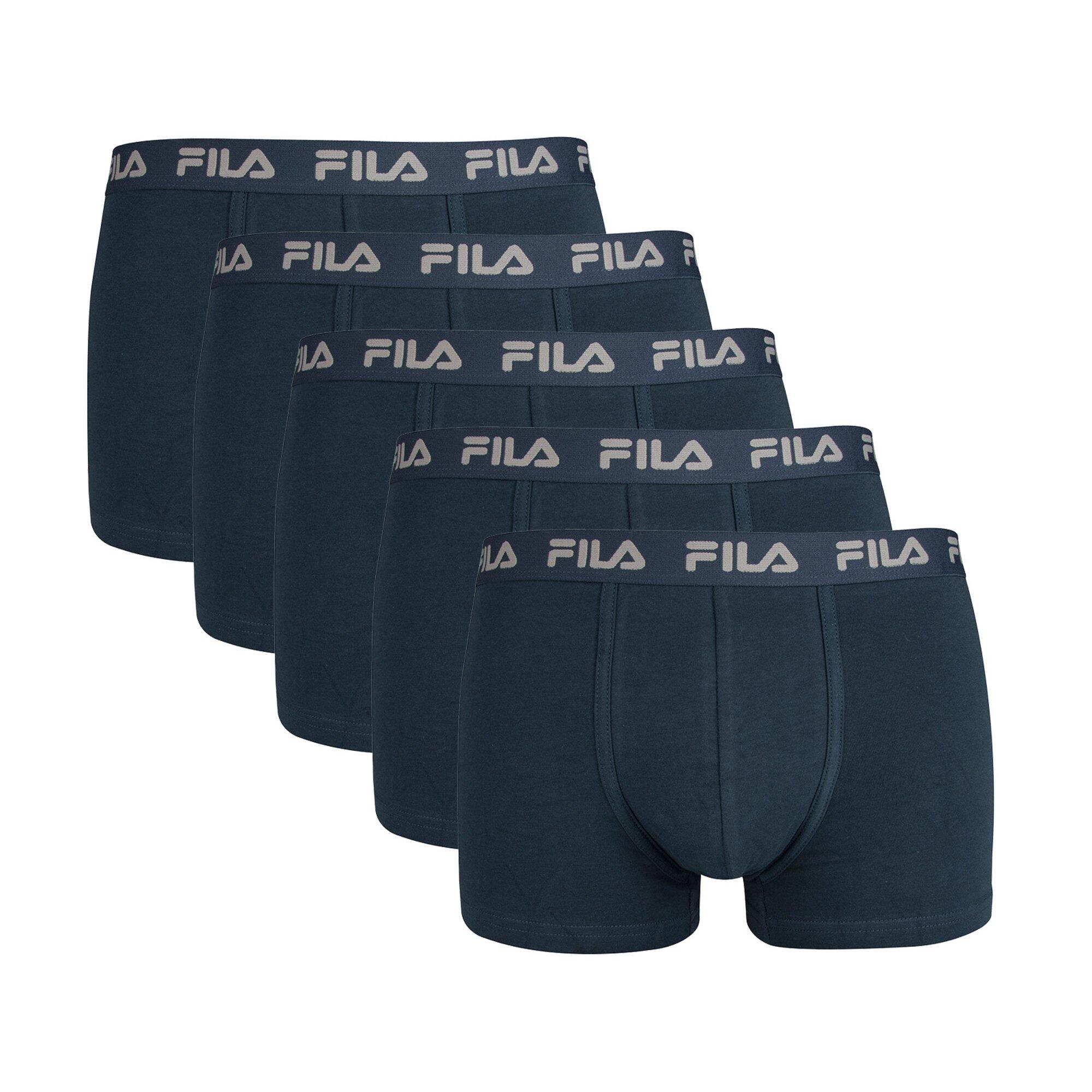 FILA Boxershort Herren 5er Pack Stretch