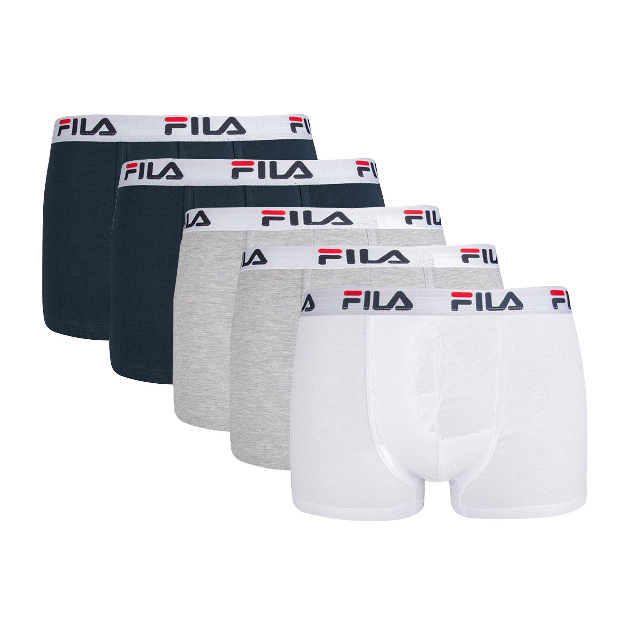 FILA Boxershort Herren 5er Pack Stretch