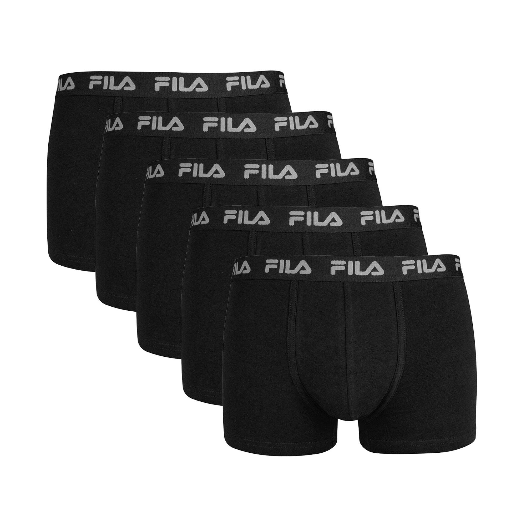 FILA Boxershort Herren 5er Pack Stretch