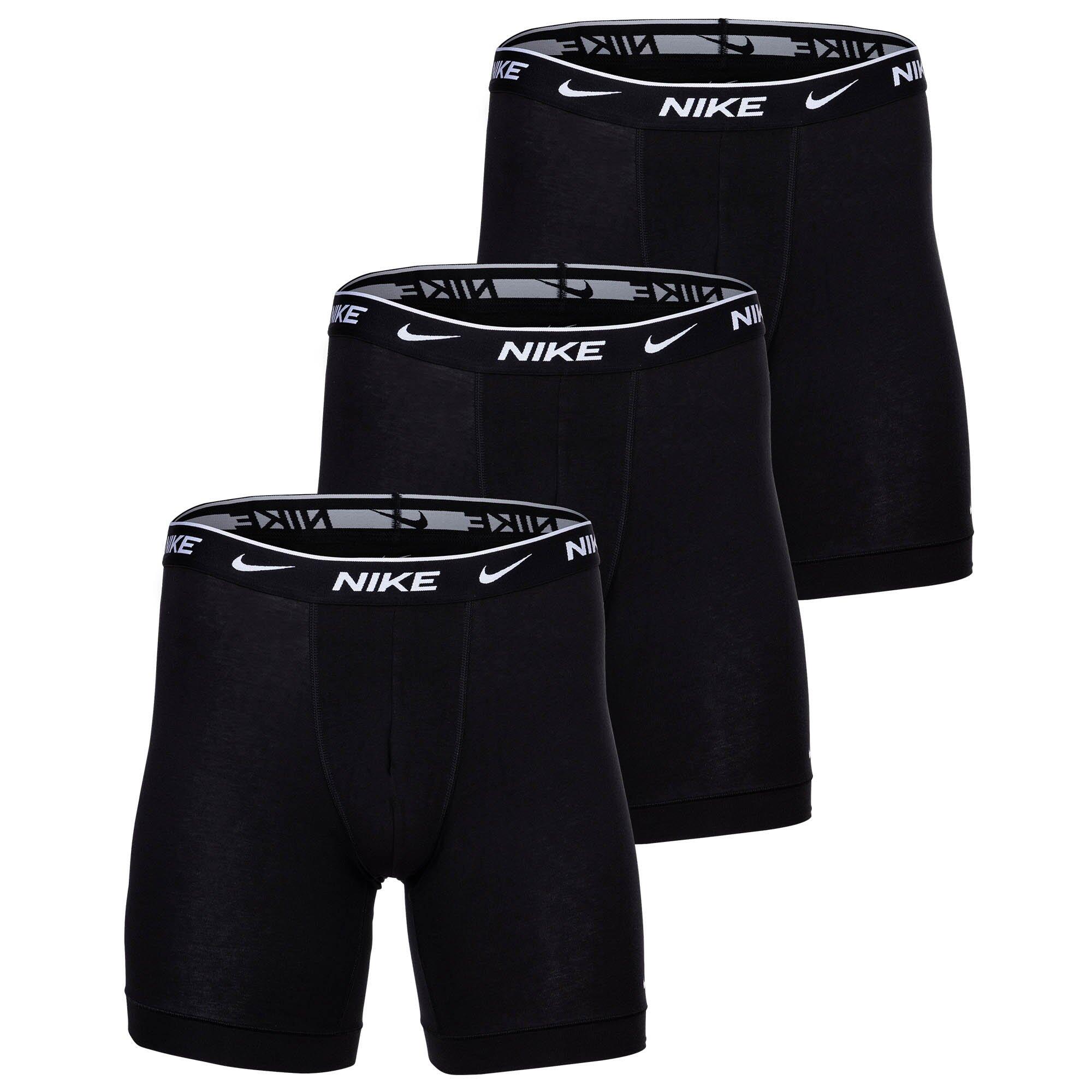 NIKE Boxershort Herren 3er Pack Stretch-Boxer Brief long, Cotton Stretch