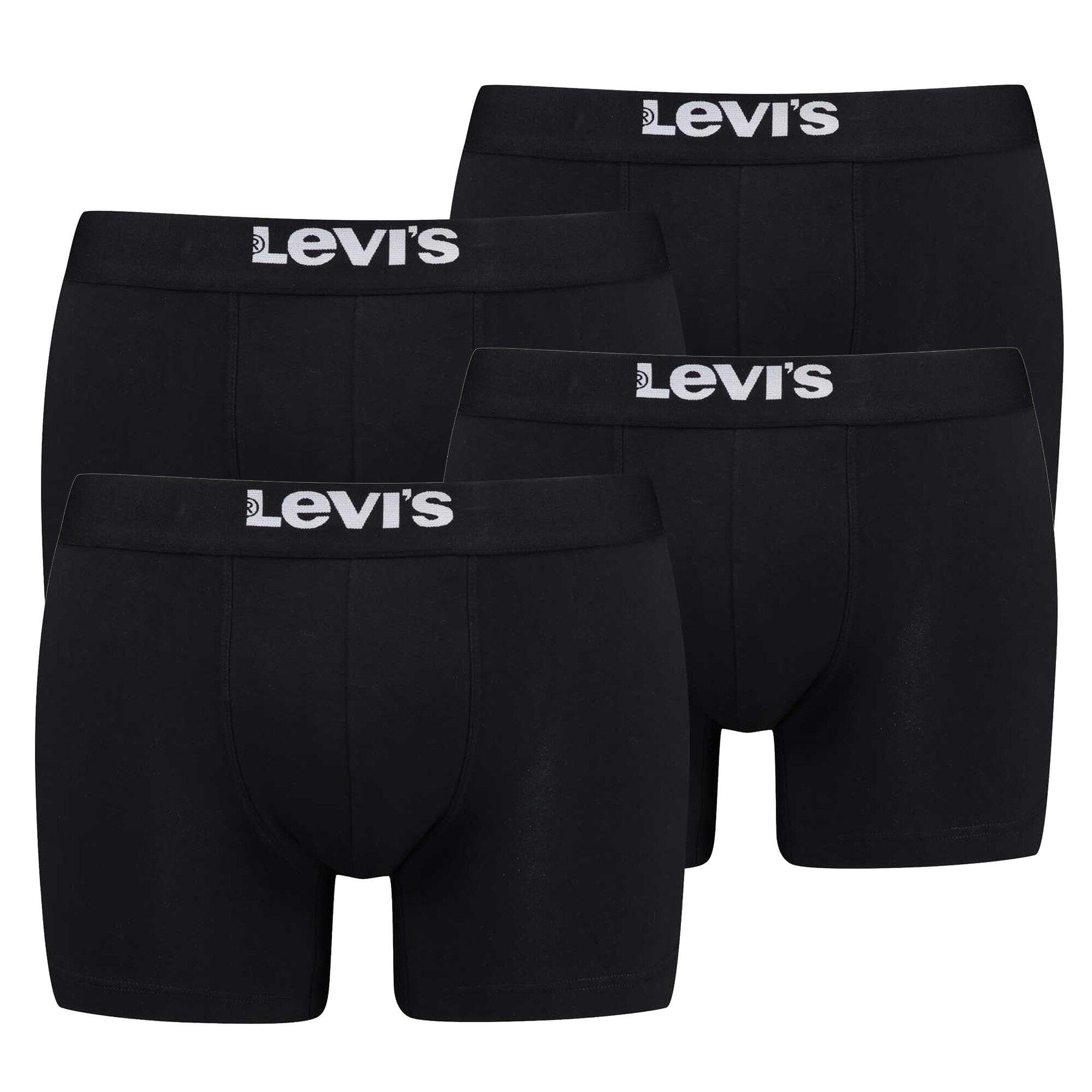 LEVI'S Boxershort Herren 4er Pack Stretch