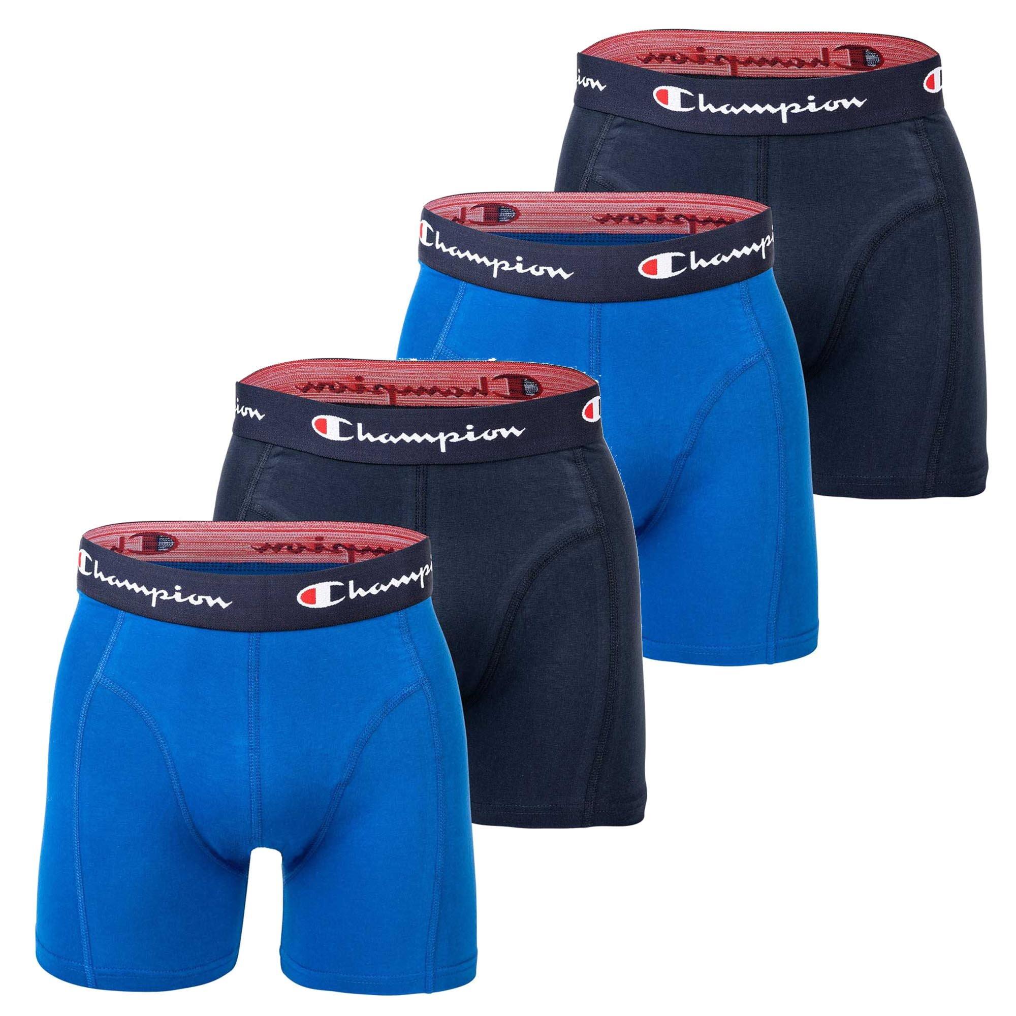 CHAMPION Boxershort Herren 4er Pack Stretch