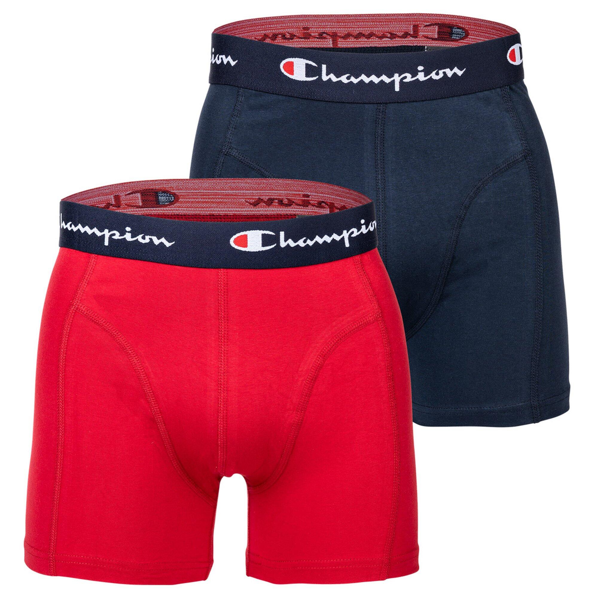 CHAMPION Boxershort Herren 2er Pack Stretch