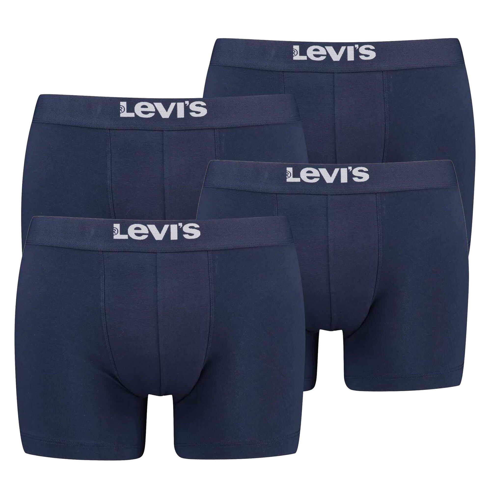 LEVI'S Boxershort Herren 4er Pack Stretch
