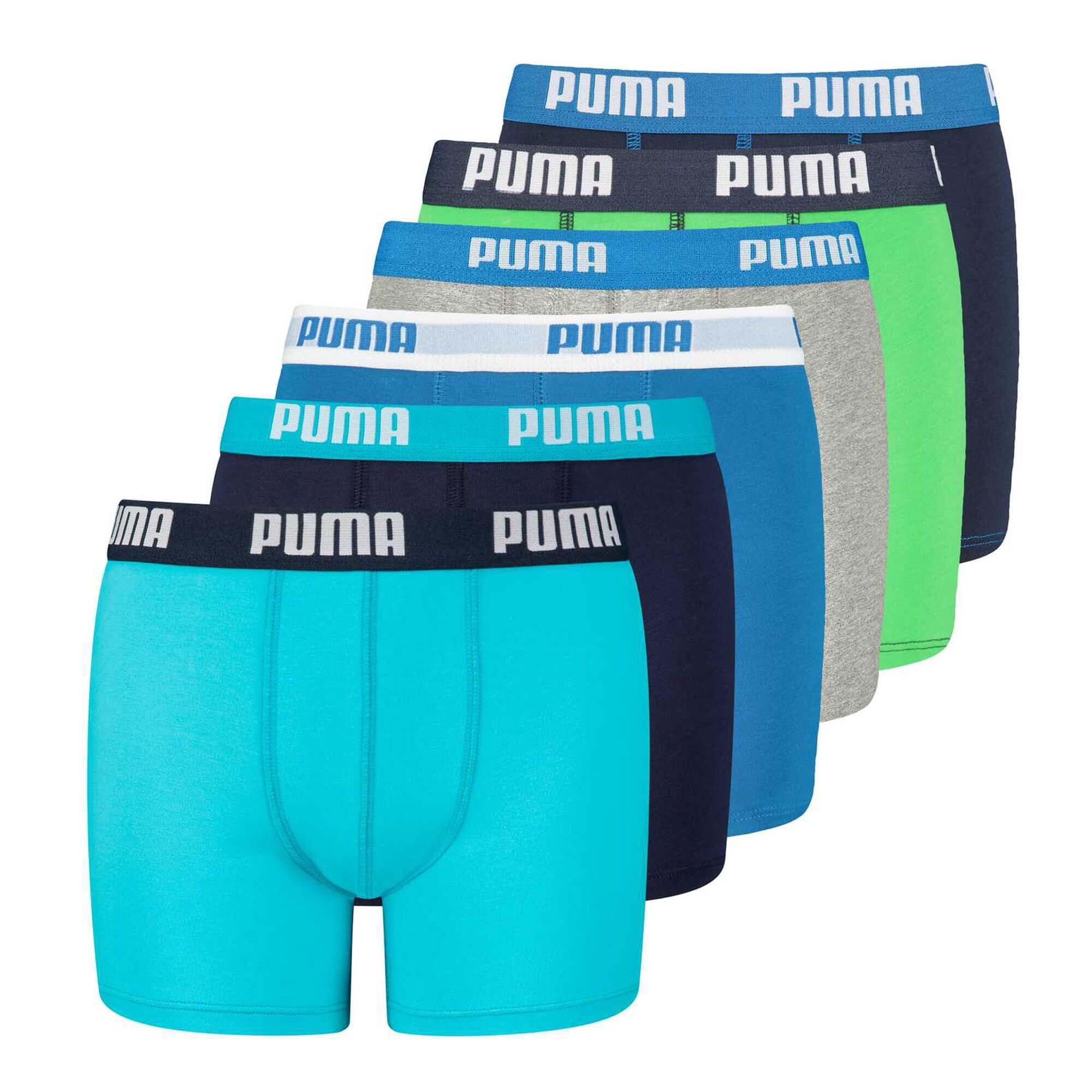 PUMA Boxershort Jungen 6er Pack Bequem sitzend