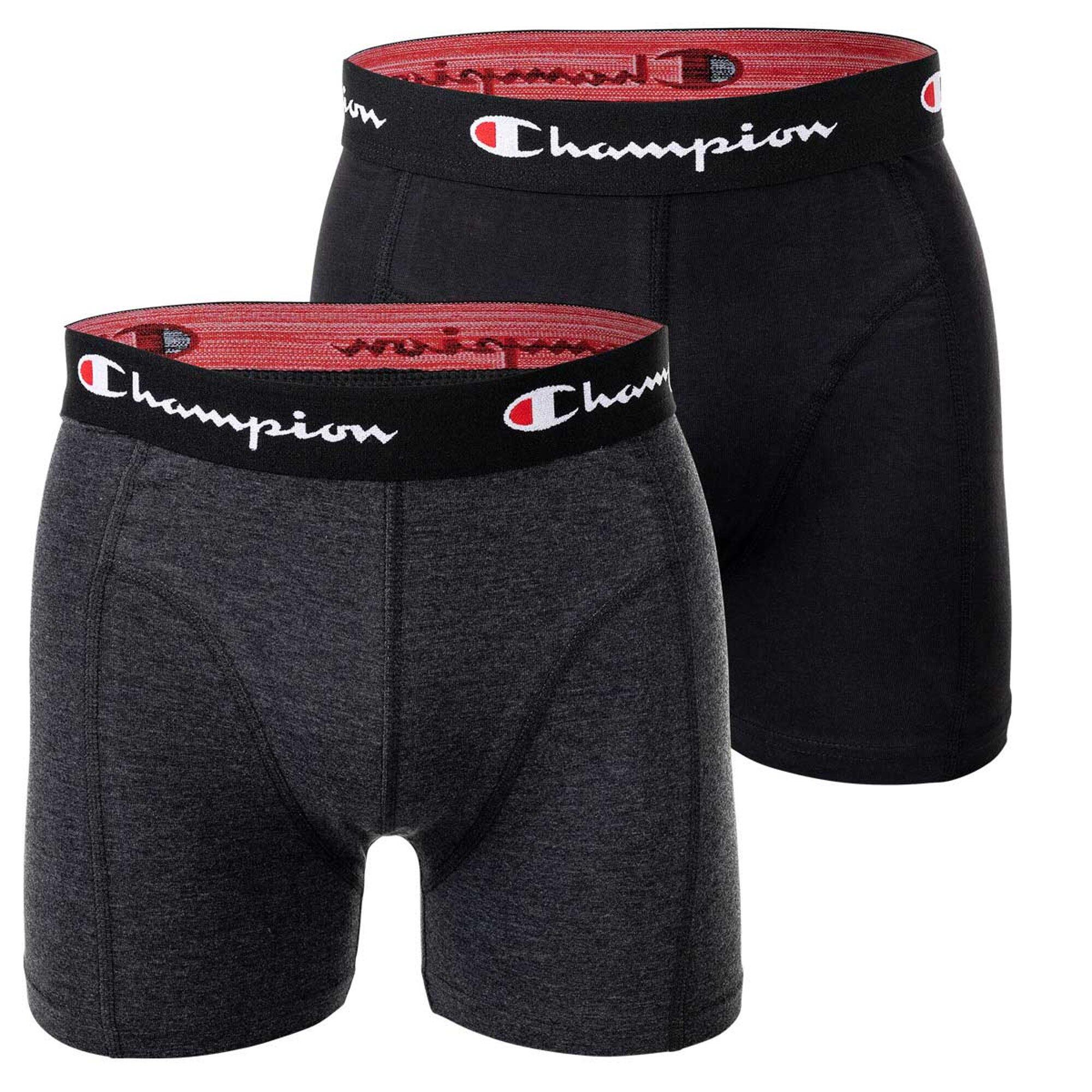 CHAMPION Boxershort Herren 2er Pack Stretch