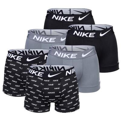 Boxershort Herren 6er Pack Stretch-Trunks, Dri-Fit Micro