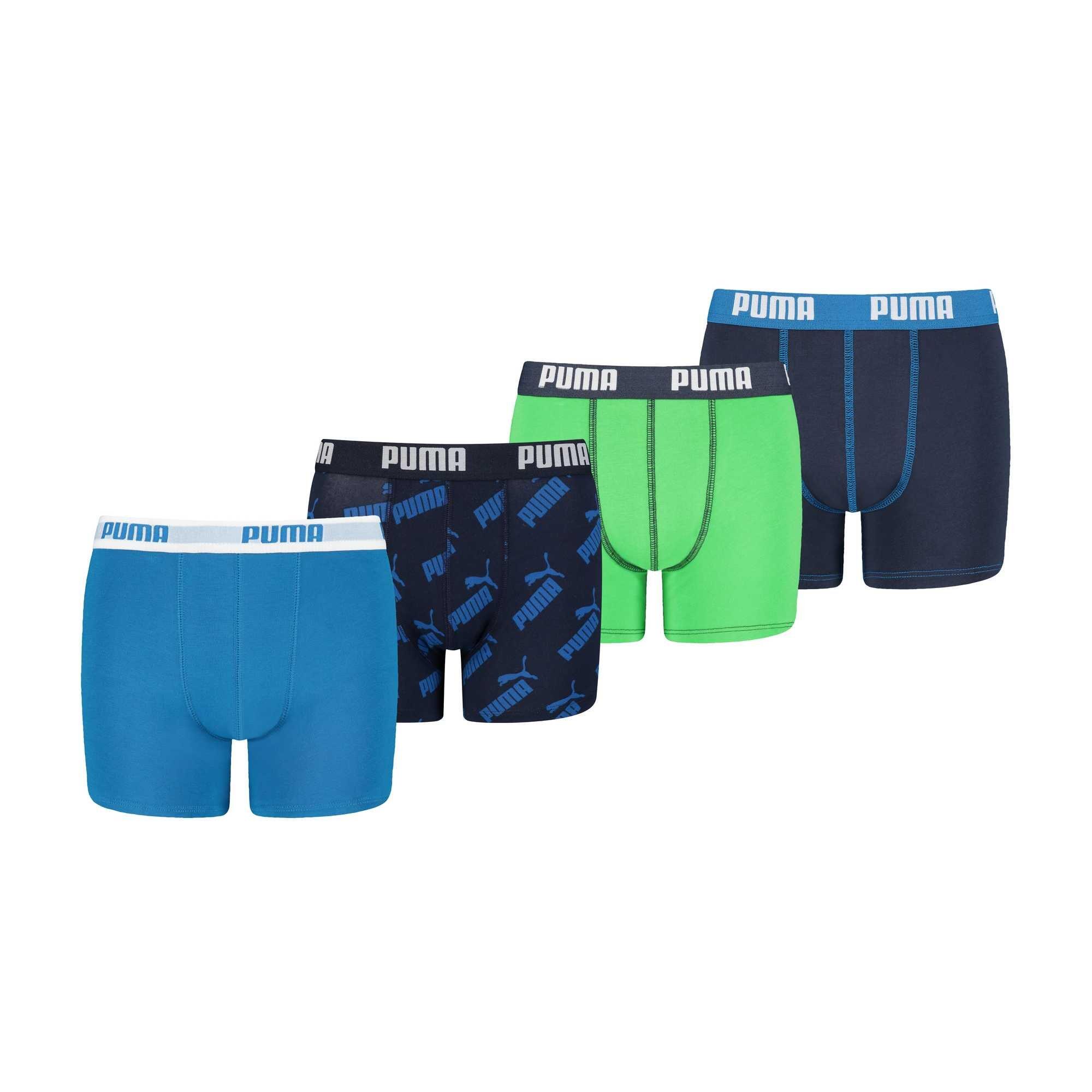 PUMA Boxershort Jungen 4er Pack Bequem sitzend