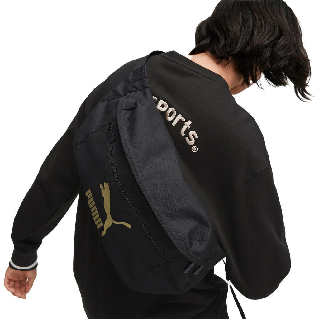 Bag Puma Classics Archive XL Waist Bag, Black, Unisex