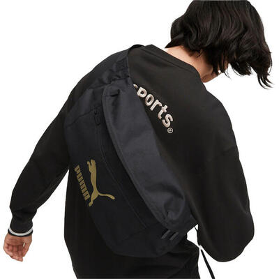 Tas puma classics archive xl waist bag, zwart, uniseks