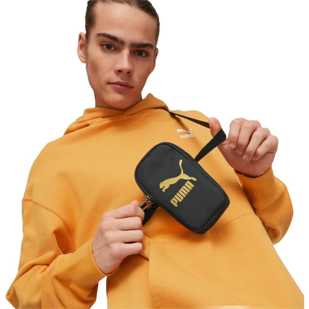 Bag Puma Classics Archive Pouch, Black, Unisex