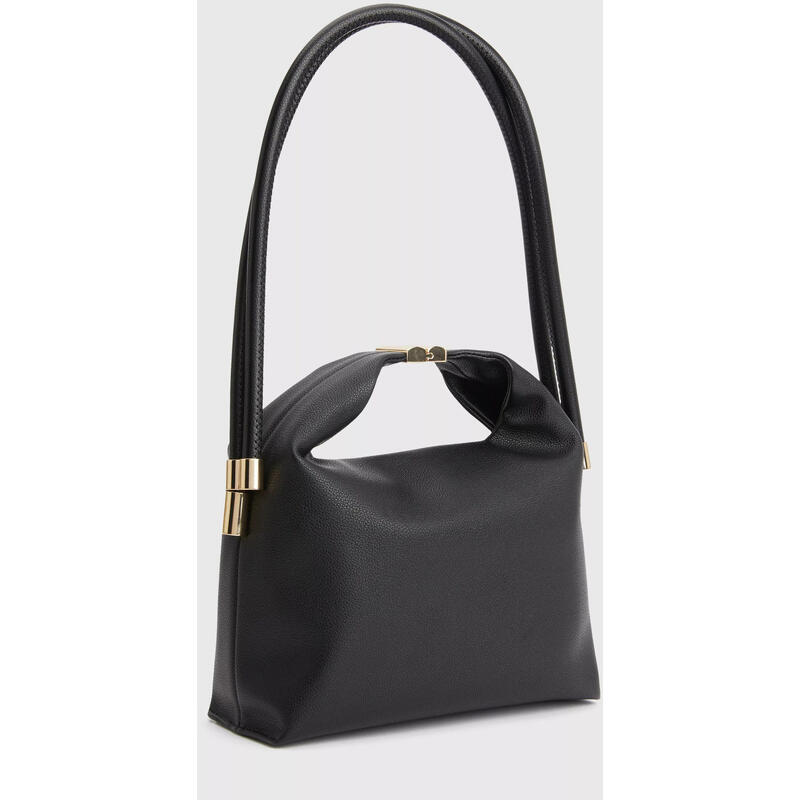 Sac Tommy Hilfiger Monogram Shoulder Bag, Noir, Femmes