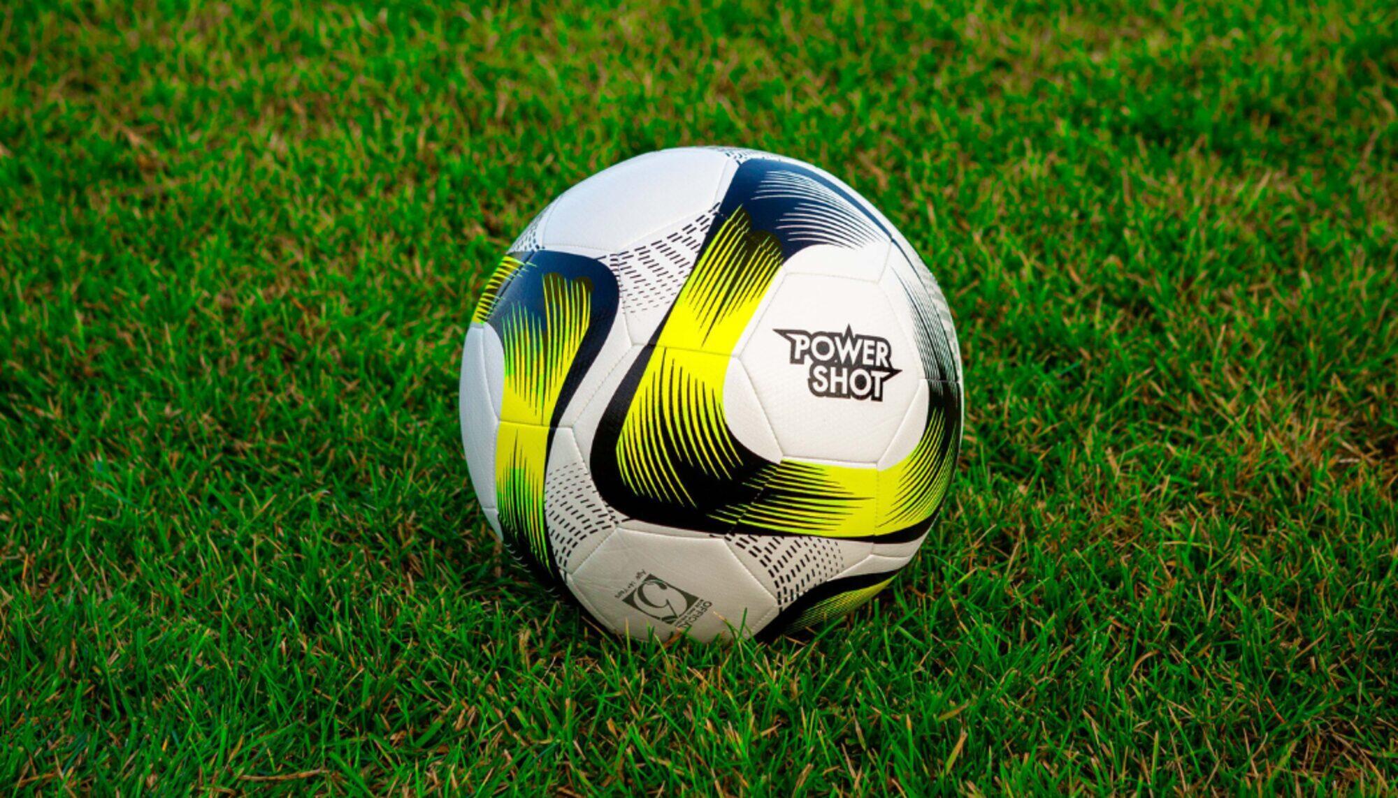 Set van 5 Powershot voetballen maat 5 -  Pomp en opbergtasje 3/5