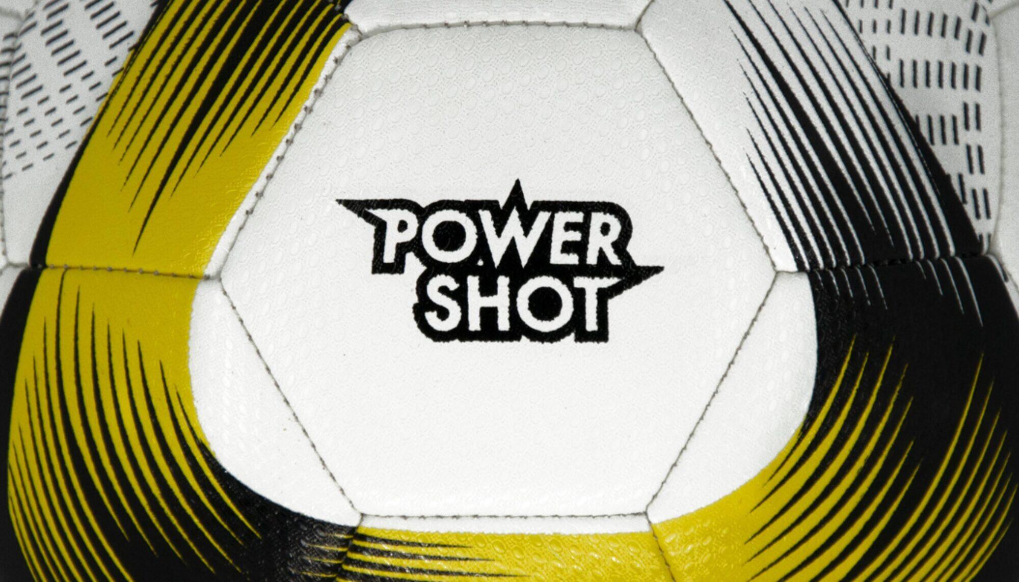 Set van 5 Powershot voetballen maat 5 -  Pomp en opbergtasje 2/5