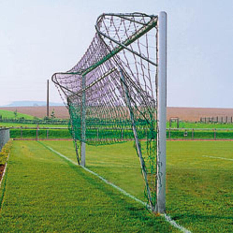 Fußballtor zum Einbetonieren 6 x 2,10 m aus Aluminium