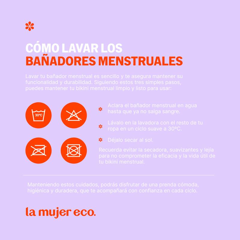 Bañador Menstrual  Flujo Moderado Ecowoman