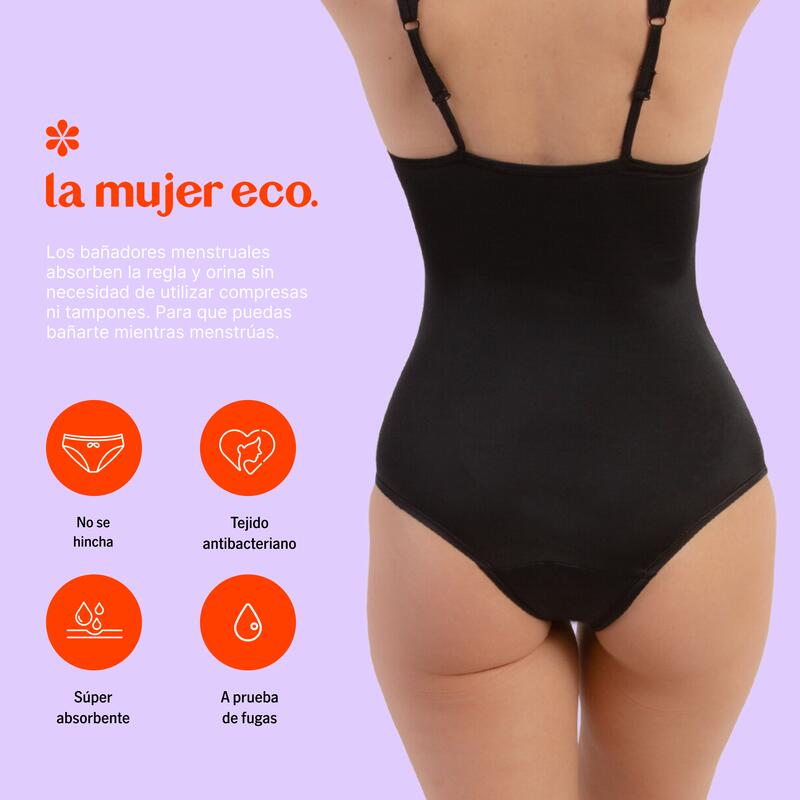 Bañador Menstrual  Flujo Moderado Ecowoman