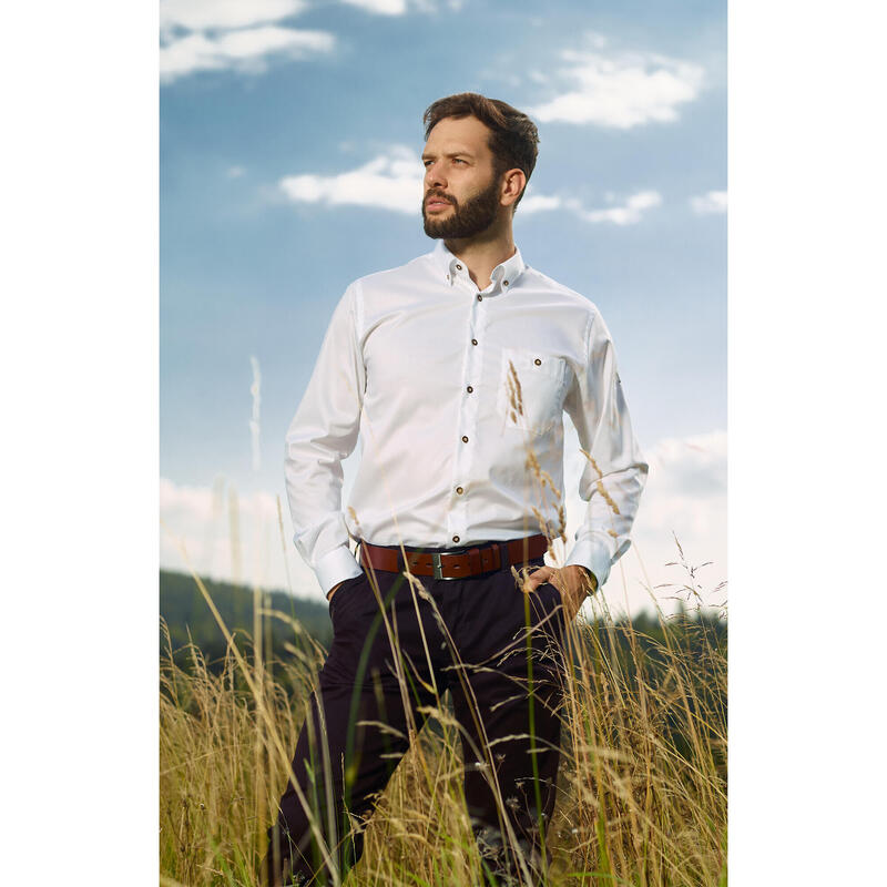 Chemise de chasse pour hommes Tagart Iceberg slim 100 % coton