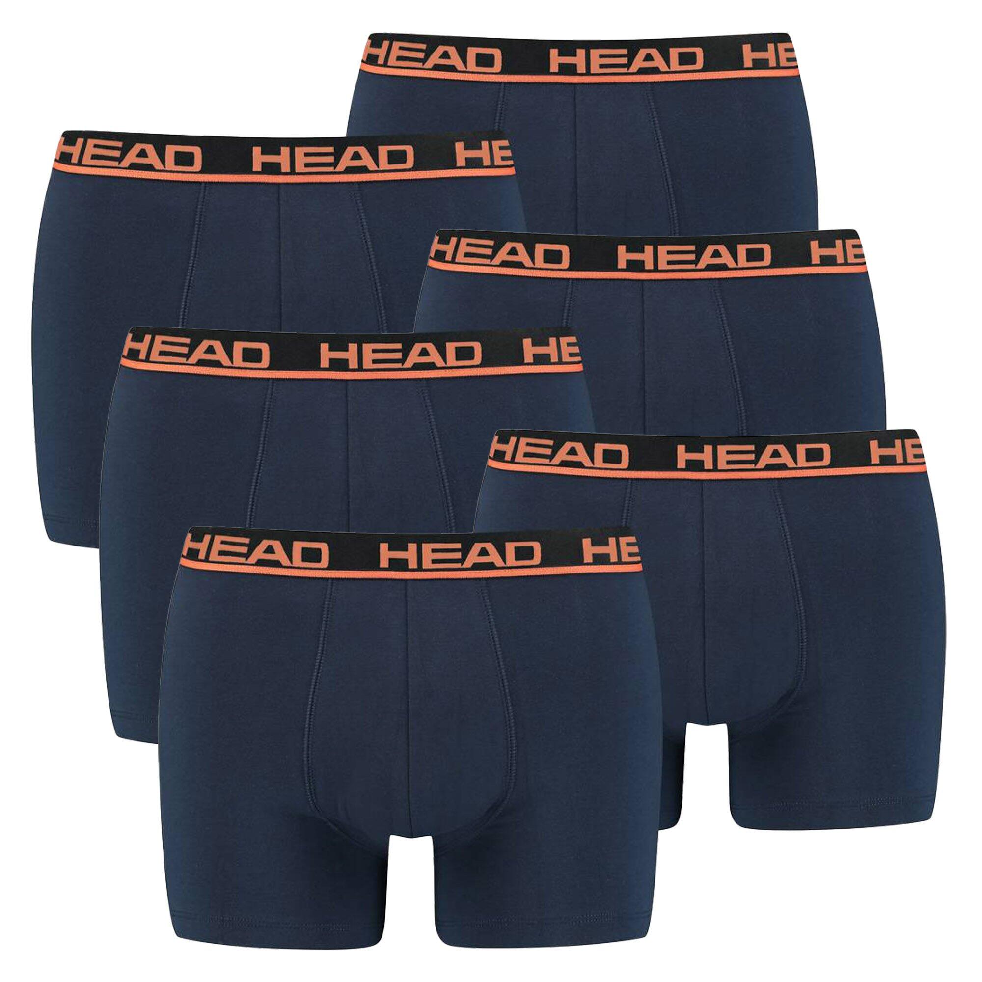 HEAD Boxershort Herren 6er Pack Stretch-Basic Boxer 2P