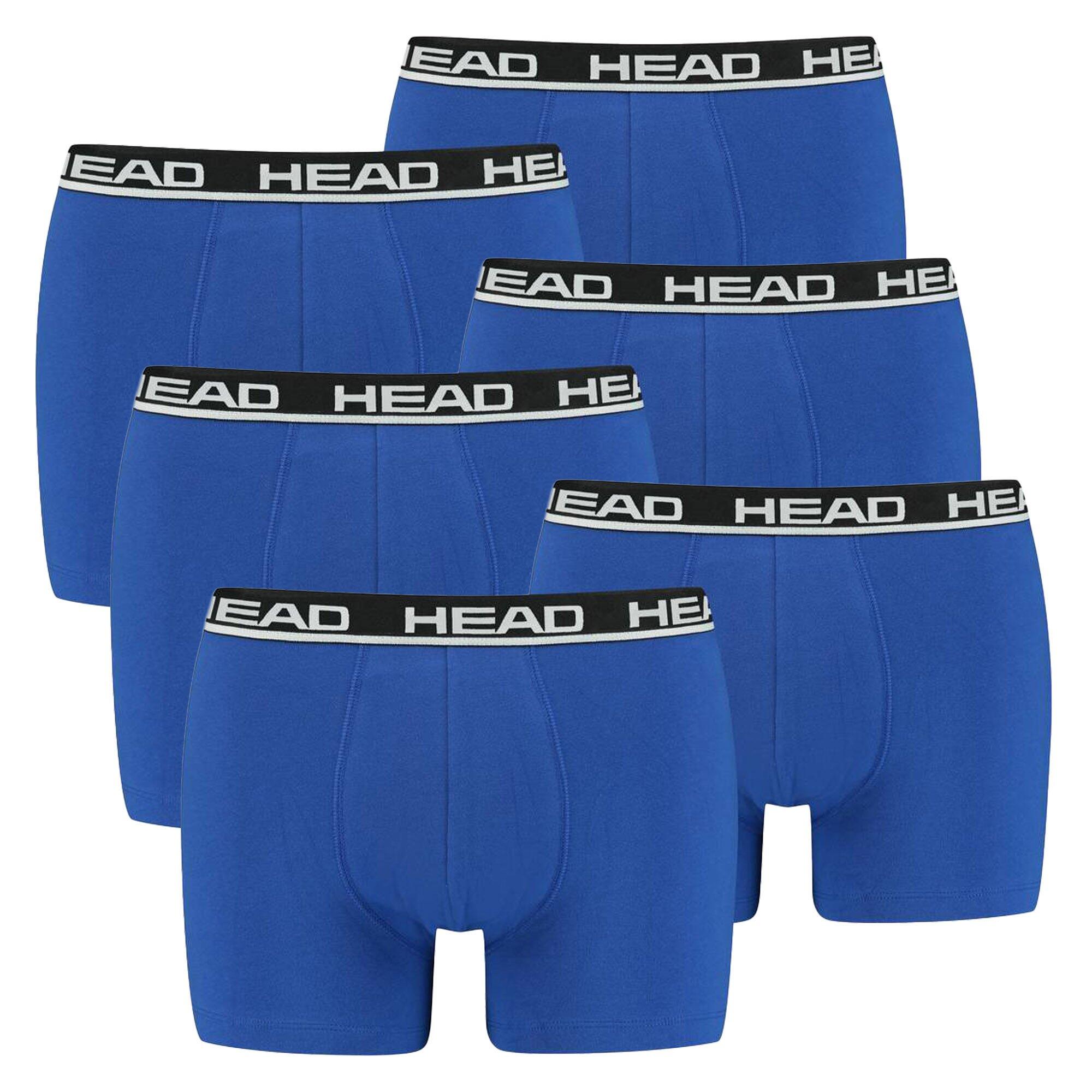 HEAD Boxershort Herren 6er Pack Stretch-Basic Boxer 2P
