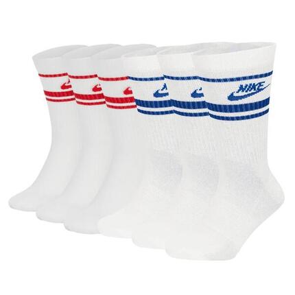 Socken Unisex 6er Pack-U NK CREW NSW ESSENTIAL STRIPE